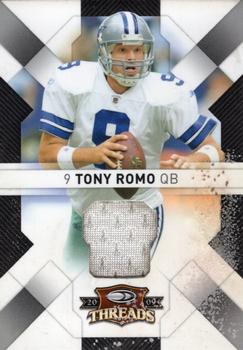 2009 Donruss Threads - Jerseys #28 Tony Romo Front