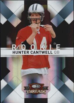 2009 Donruss Threads - Platinum Holofoil #143 Hunter Cantwell Front