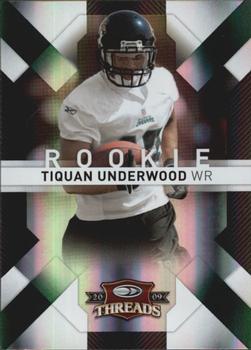 2009 Donruss Threads - Retail Green #194 Tiquan Underwood Front