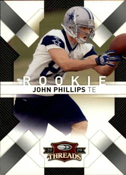 2009 Donruss Threads - Retail Rookies #156 John Phillips Front