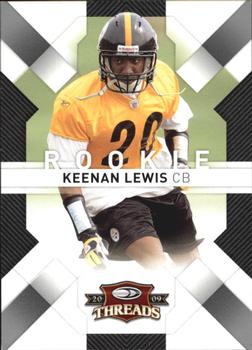 2009 Donruss Threads - Retail Rookies #159 Keenan Lewis Front