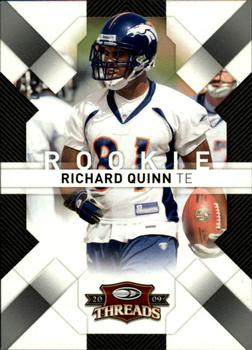 2009 Donruss Threads - Retail Rookies #184 Richard Quinn Front