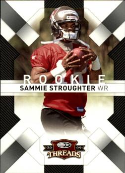 2009 Donruss Threads - Retail Rookies #187 Sammie Stroughter Front