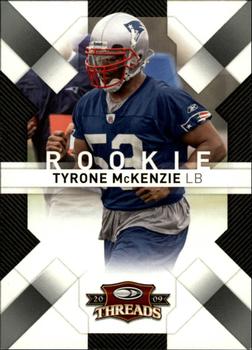 2009 Donruss Threads - Retail Rookies #198 Tyrone McKenzie Front