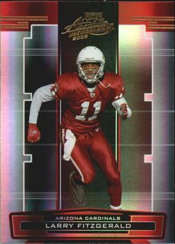 2005 Playoff Absolute Memorabilia #4 Larry Fitzgerald Front