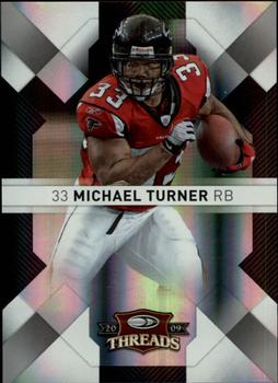 2009 Donruss Threads - Silver Holofoil #5 Michael Turner Front