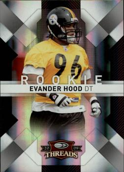2009 Donruss Threads - Silver Holofoil #138 Evander Hood Front