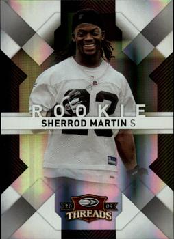 2009 Donruss Threads - Silver Holofoil #192 Sherrod Martin Front
