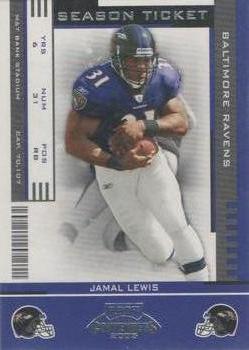2005 Playoff Contenders #8 Jamal Lewis Front