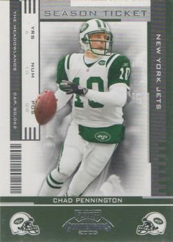 2005 Playoff Contenders #67 Chad Pennington Front