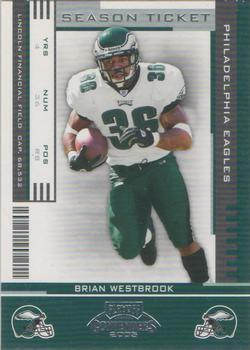 2005 Playoff Contenders #73 Brian Westbrook Front