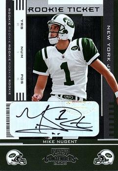 2005 Playoff Contenders #196 Mike Nugent Front