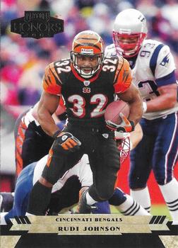 2005 Playoff Honors #22 Rudi Johnson Front