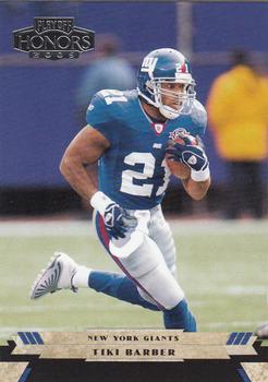 2005 Playoff Honors #66 Tiki Barber Front