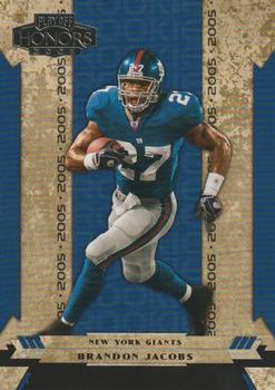 2005 Playoff Honors #119 Brandon Jacobs Front