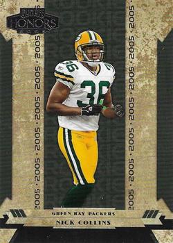 2005 Playoff Honors #166 Nick Collins Front