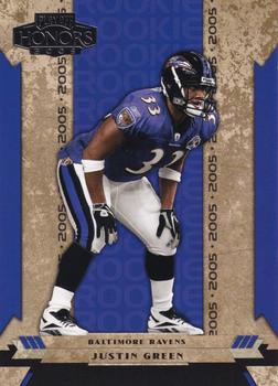 2005 Playoff Honors #171 Justin Green Front