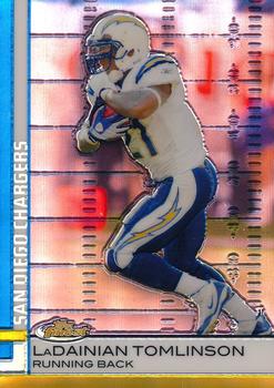 2009 Finest - Red Refractors #18 LaDainian Tomlinson Front