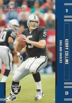 2005 Playoff Prestige #99 Kerry Collins Front