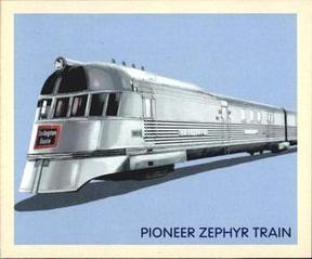 2009 Philadelphia - National Chicle #NC43 Pioneer Zephyr Train Front