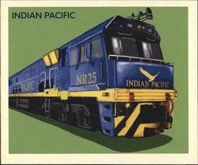 2009 Philadelphia - National Chicle #NC49 Indian Pacific Train Front