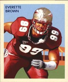 2009 Philadelphia - National Chicle #NC91 Everette Brown Front
