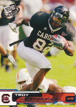 2005 Press Pass #31 Troy Williamson Front