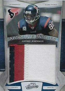 2009 Playoff Absolute Memorabilia - Absolute Patches Spectrum Prime #2 Andre Johnson Front