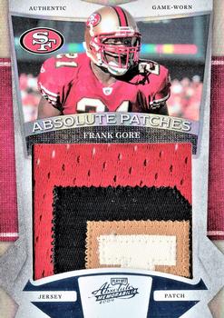 2009 Playoff Absolute Memorabilia - Absolute Patches Spectrum Prime #14 Frank Gore Front