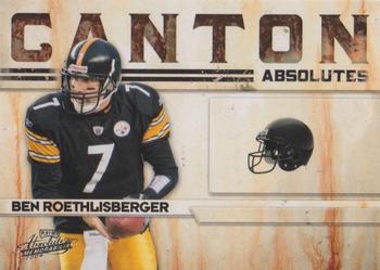 2009 Playoff Absolute Memorabilia - Canton Absolutes #4 Ben Roethlisberger Front