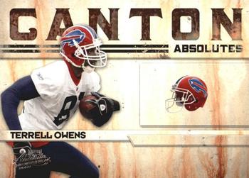 2009 Playoff Absolute Memorabilia - Canton Absolutes #24 Terrell Owens Front