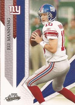 2009 Playoff Absolute Memorabilia - Retail #65 Eli Manning Front