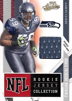 2009 Playoff Absolute Memorabilia - Rookie Jersey Collection #13 Aaron Curry Front