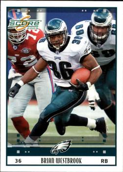 2005 Score #213 Brian Westbrook Front