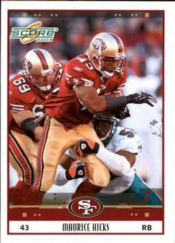 2005 Score #251 Maurice Hicks Front