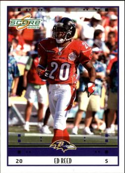 2005 Score #329 Ed Reed Front