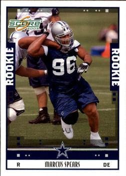 2005 Score #348 Marcus Spears Front