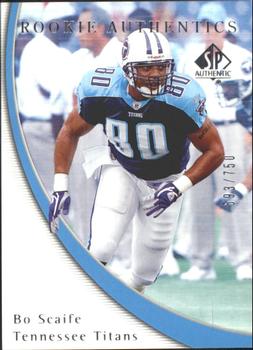 2005 SP Authentic #97 Bo Scaife Front