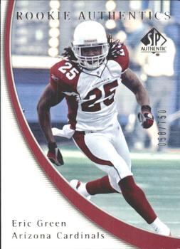 2005 SP Authentic #122 Eric Green Front