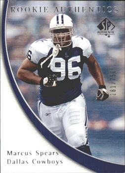 2005 SP Authentic #124 Marcus Spears Front