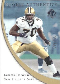 2005 SP Authentic #156 Jammal Brown Front
