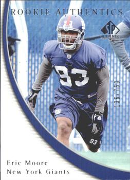 2005 SP Authentic #170 Eric Moore Front