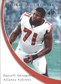 2005 SP Authentic #175 Darrell Shropshire Front