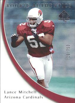 2005 SP Authentic #178 Lance Mitchell Front