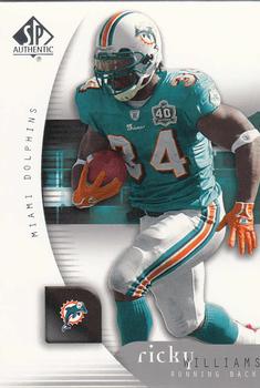 2005 SP Authentic #47 Ricky Williams Front