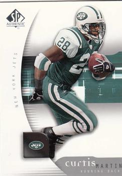 2005 SP Authentic #61 Curtis Martin Front