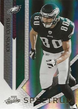 2009 Playoff Absolute Memorabilia - Spectrum Gold #75 Kevin Curtis Front