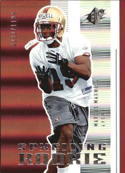 2005 SPx #155 Marcus Maxwell Front