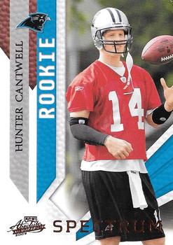 2009 Playoff Absolute Memorabilia - Spectrum Red #144 Hunter Cantwell Front
