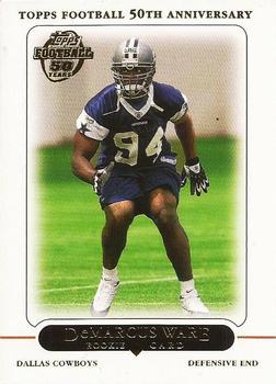 2005 Topps #375 DeMarcus Ware Front